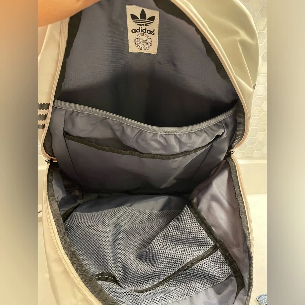 Adidas National Backpack Beige - Picture 10 of 12